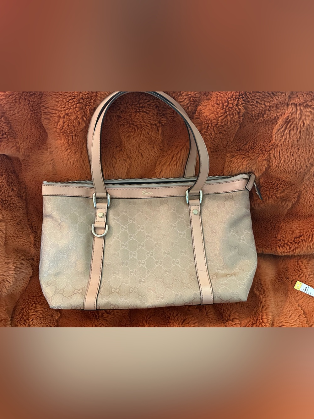 Gucci Monogram canvas tote